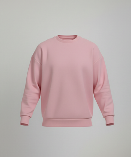 Unisex Oversized Sweatshirt - Pink