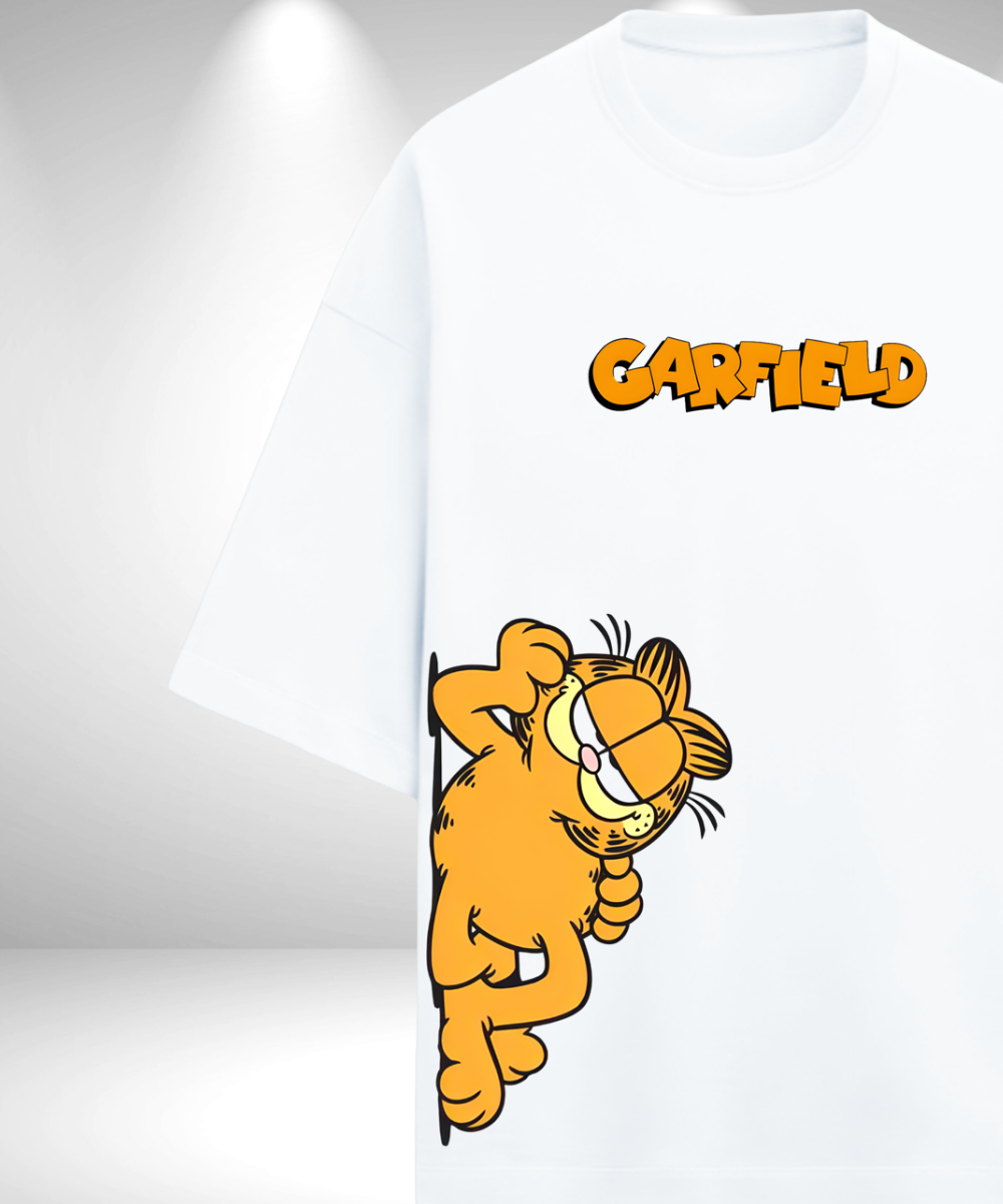 Garfield Oversized T-Shirt - White