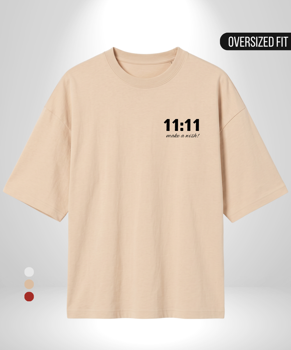 11:11 Make a Wish Oversized T-Shirt