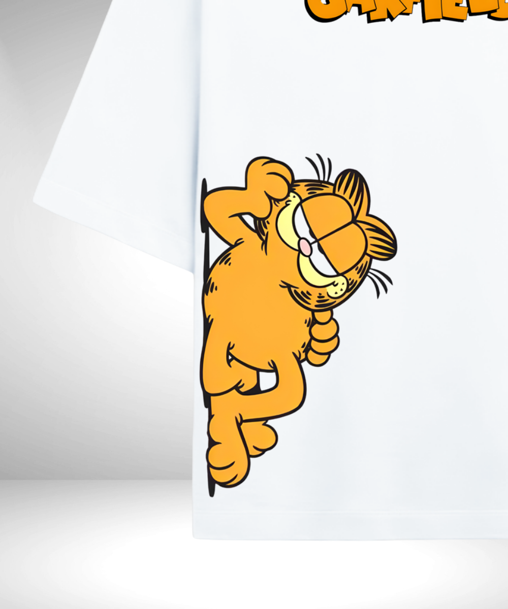 Garfield Oversized T-Shirt - White