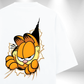 Garfield Oversized T-Shirt - White