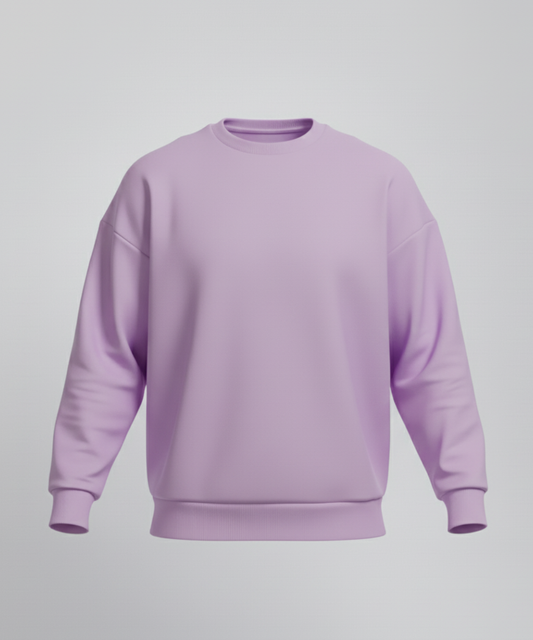 Unisex Oversized Sweatshirt- Lavender