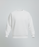 Unisex Oversized Sweatshirt - White