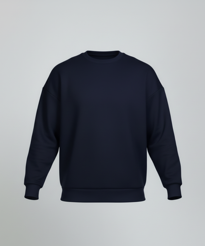 Unisex Oversized Sweatshirt - Navy