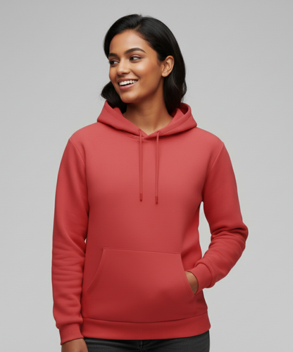 Women's Hoodie Regular fit - Red