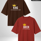 King x Queen Oversized T-Shirts