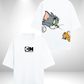 Tom & Jerry Oversized T-Shirt - White