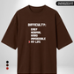 Difficulty Level Oversized T-Shirt