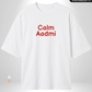 Calm Aadmi x Kaleshi Aurat Oversized T-Shirts