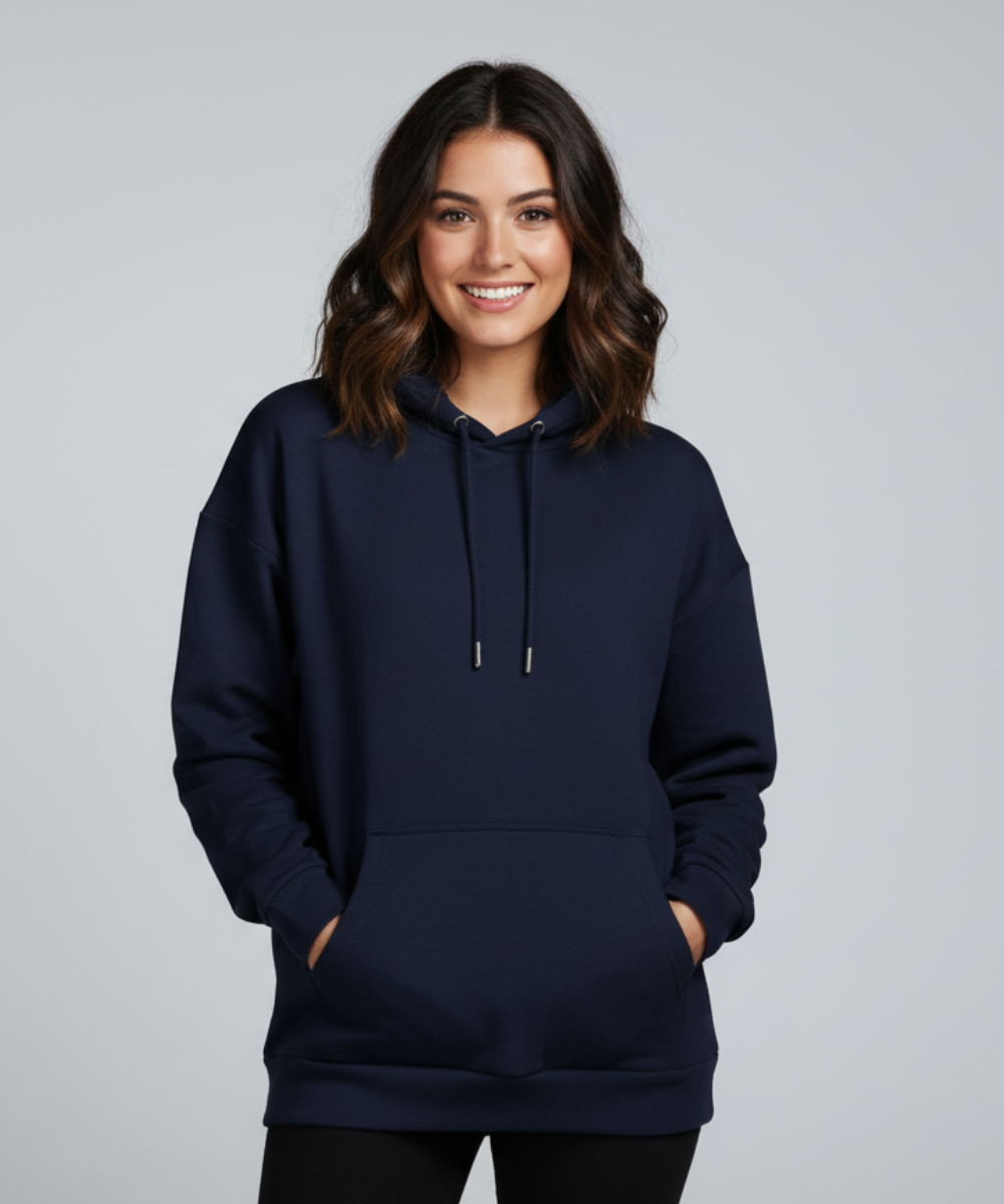 Unisex Oversized Hoodie - Navy