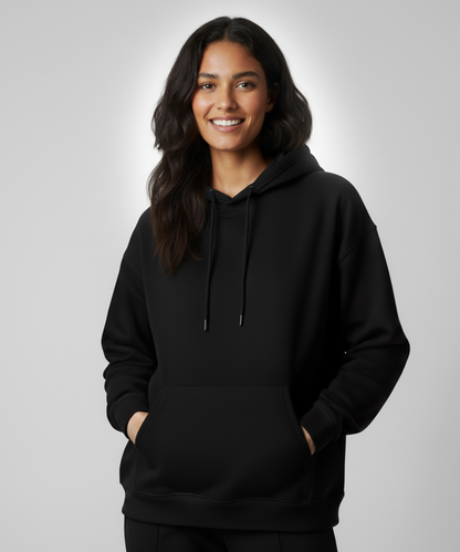 Women's Oversized Hoodie - Black