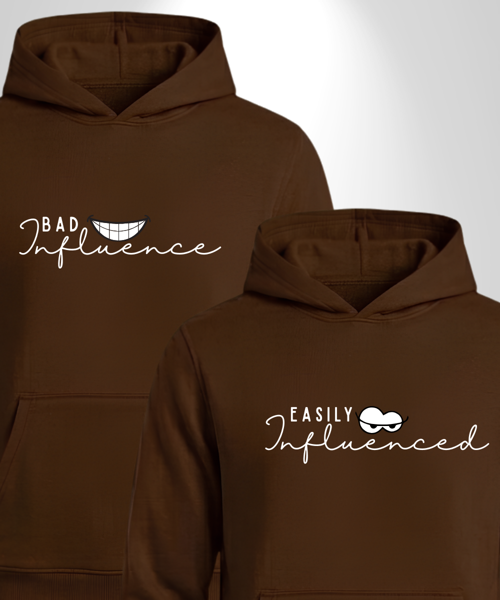 Bad Influence x Easily Influenced Hoodies