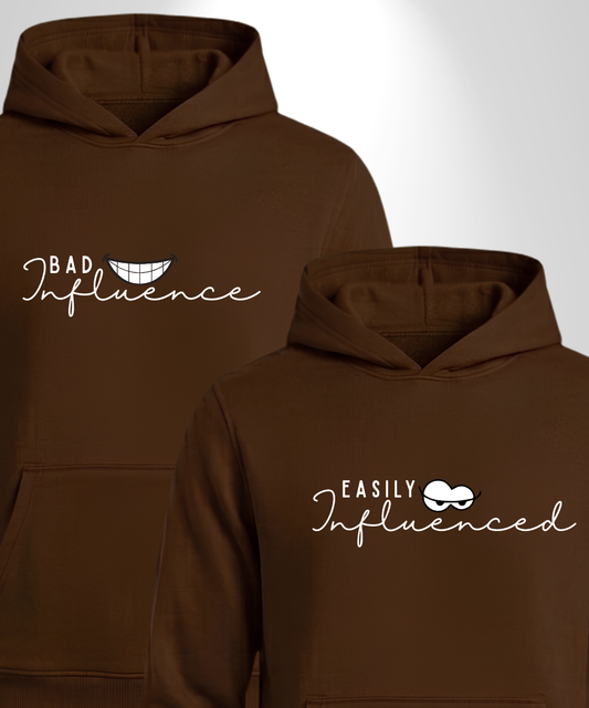 Bad Influence x Easily Influenced Hoodies