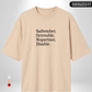 Sadtember, Octrouble, No partner, Disable Oversized T-Shirt