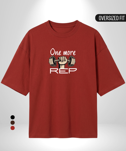 One more Rep Oversized T-Shirt