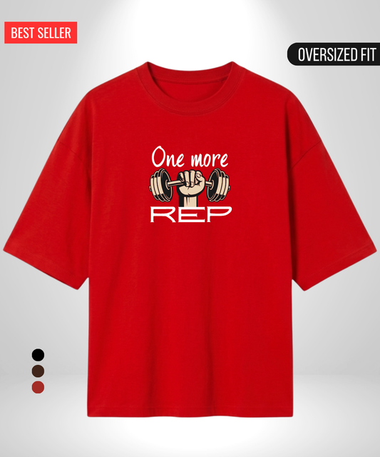 One more Rep Oversized T-Shirt