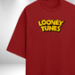 Looney Tunes Oversized T-Shirt - Red