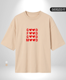 Good Food Good Mood Oversized T-Shirt