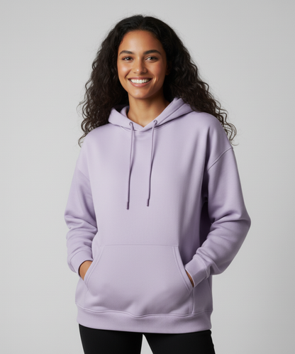 Women's Oversized Hoodie - Lavender