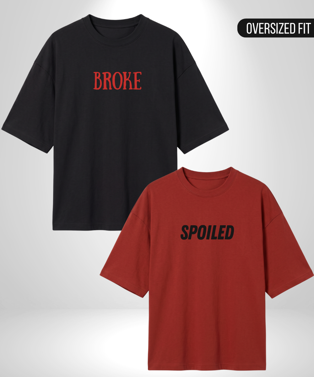Spoiled x Broke Oversized T-Shirts