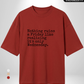Nothing ruins a Friday like realizing its Wednesday Oversized T-Shirt