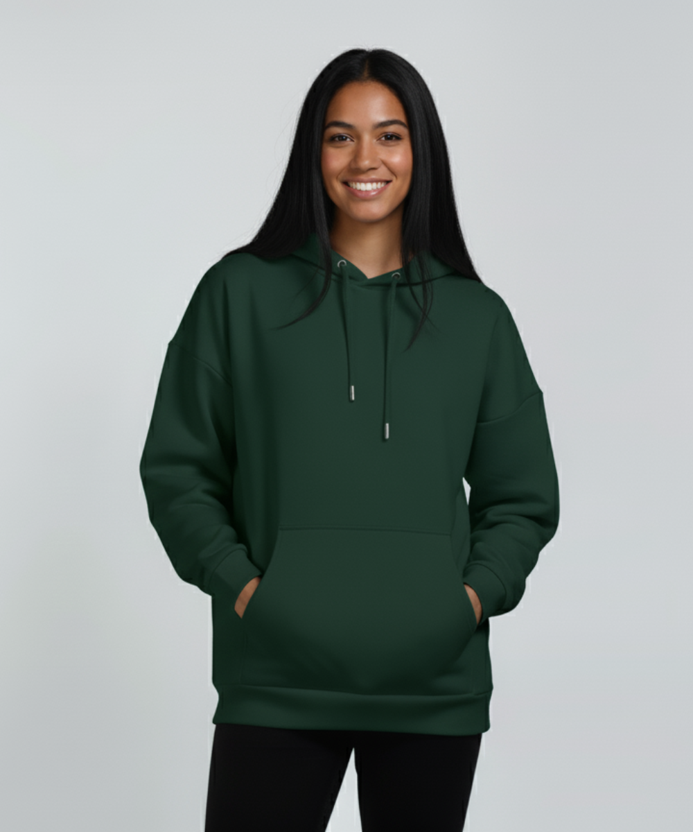 Unisex Oversized Hoodie - Green