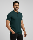Men's Polo - Petrol Blue