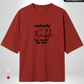 Nobody loves trouble like me x Trouble Oversized T-Shirt