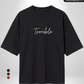 Nobody loves trouble like me x Trouble Oversized T-Shirt