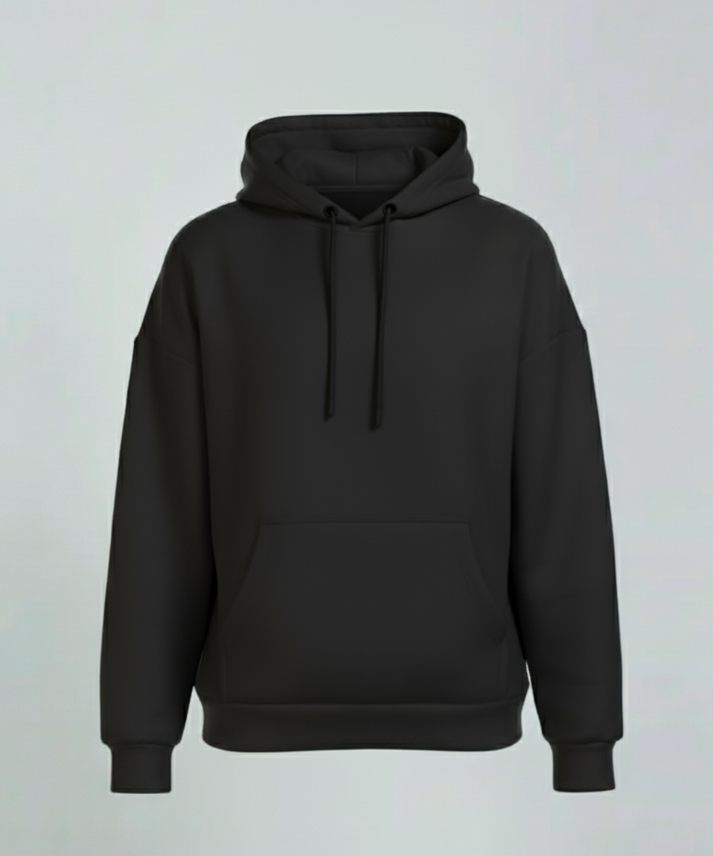 Unisex Oversized Hoodie - Black
