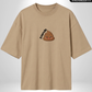 Paper roll x Poop Oversized T-Shirts