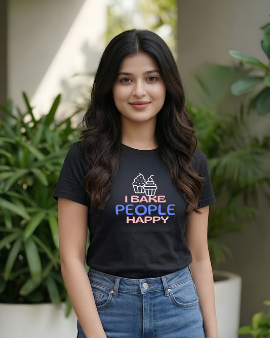 I Bake People Happy T-Shirt