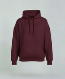 Unisex Oversized Hoodie - Maroon