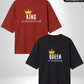 King x Queen Oversized T-Shirts