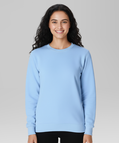 Women's Sweatshirt - Baby Blue