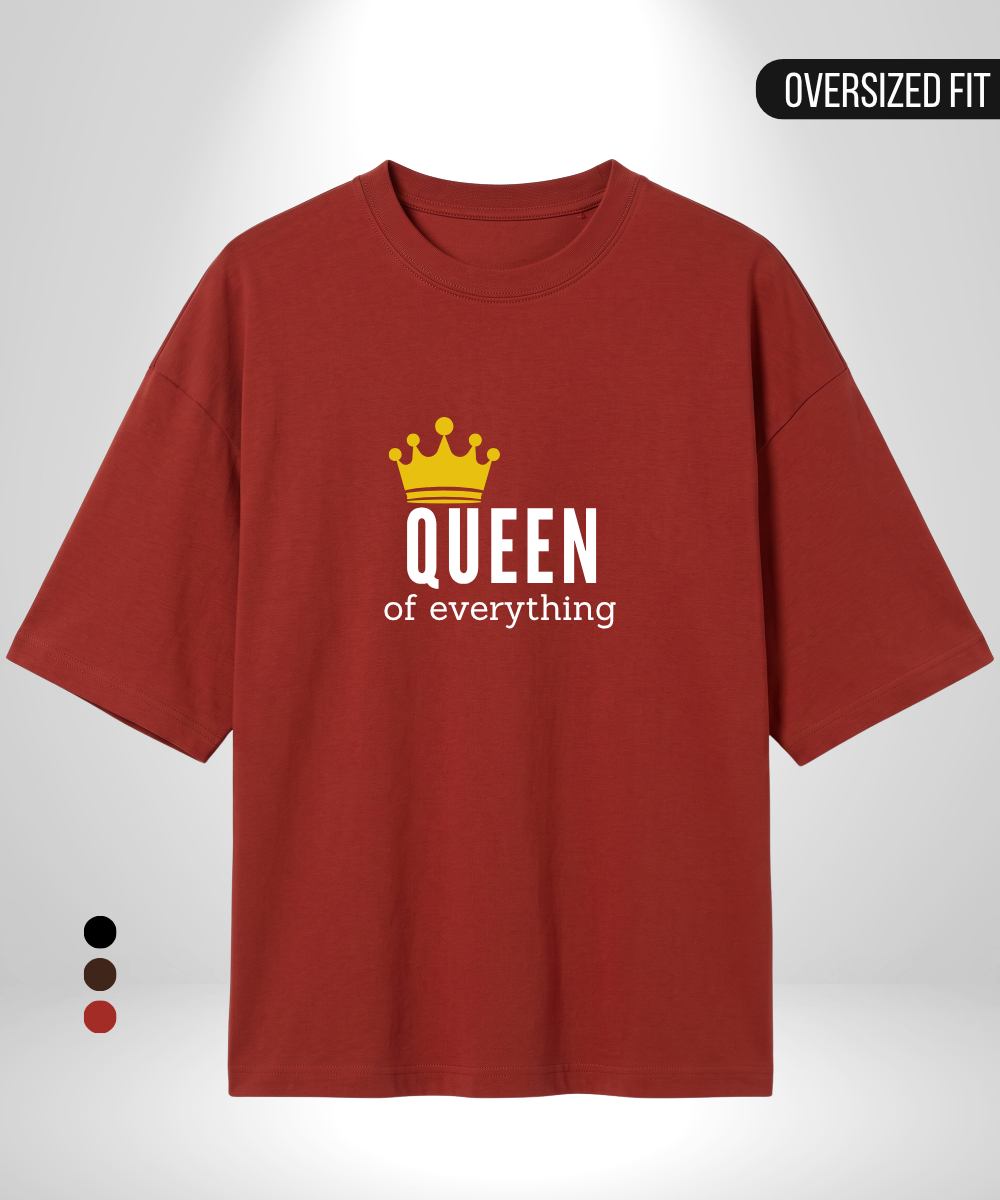 King x Queen Oversized T-Shirts