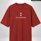Our Stories x Will never end Oversized T-Shirts