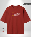 National Sarcasm Society Oversized T-Shirt