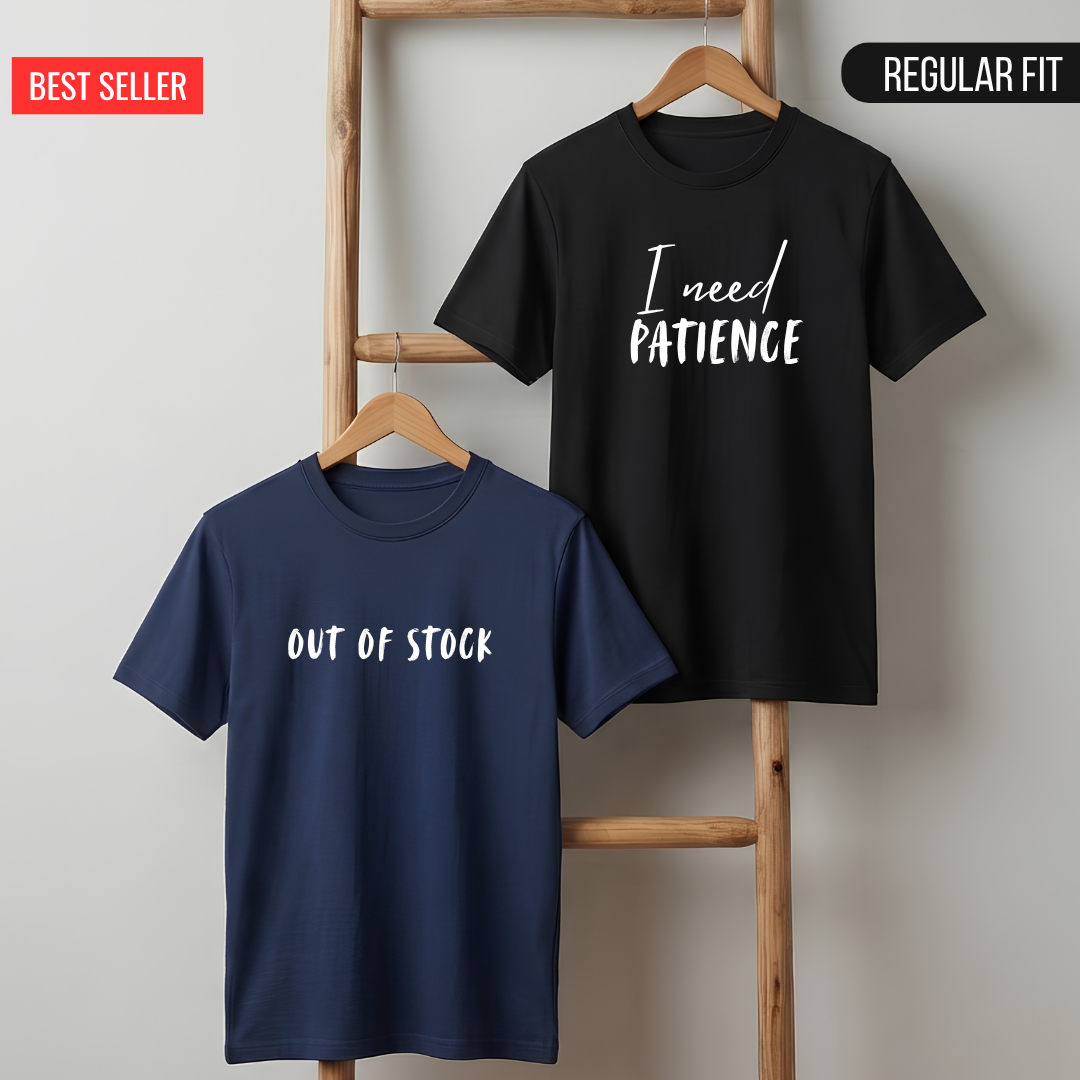 I need Patience x Out of Stock T-Shirts