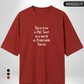 Born to be a Plot Twist Oversized T-Shirt