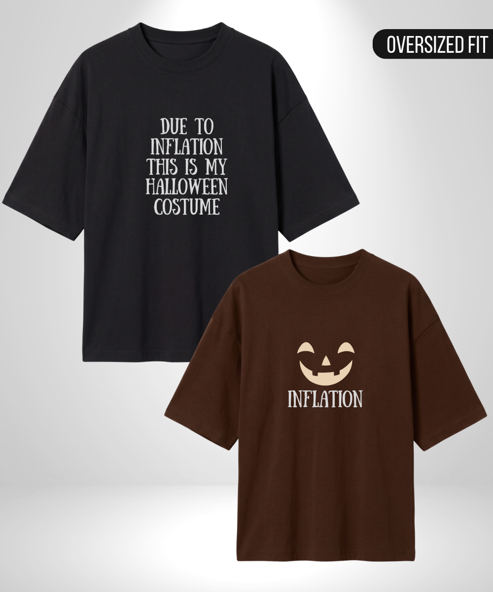 Halloween Costume x Inflation Oversized T-Shirt