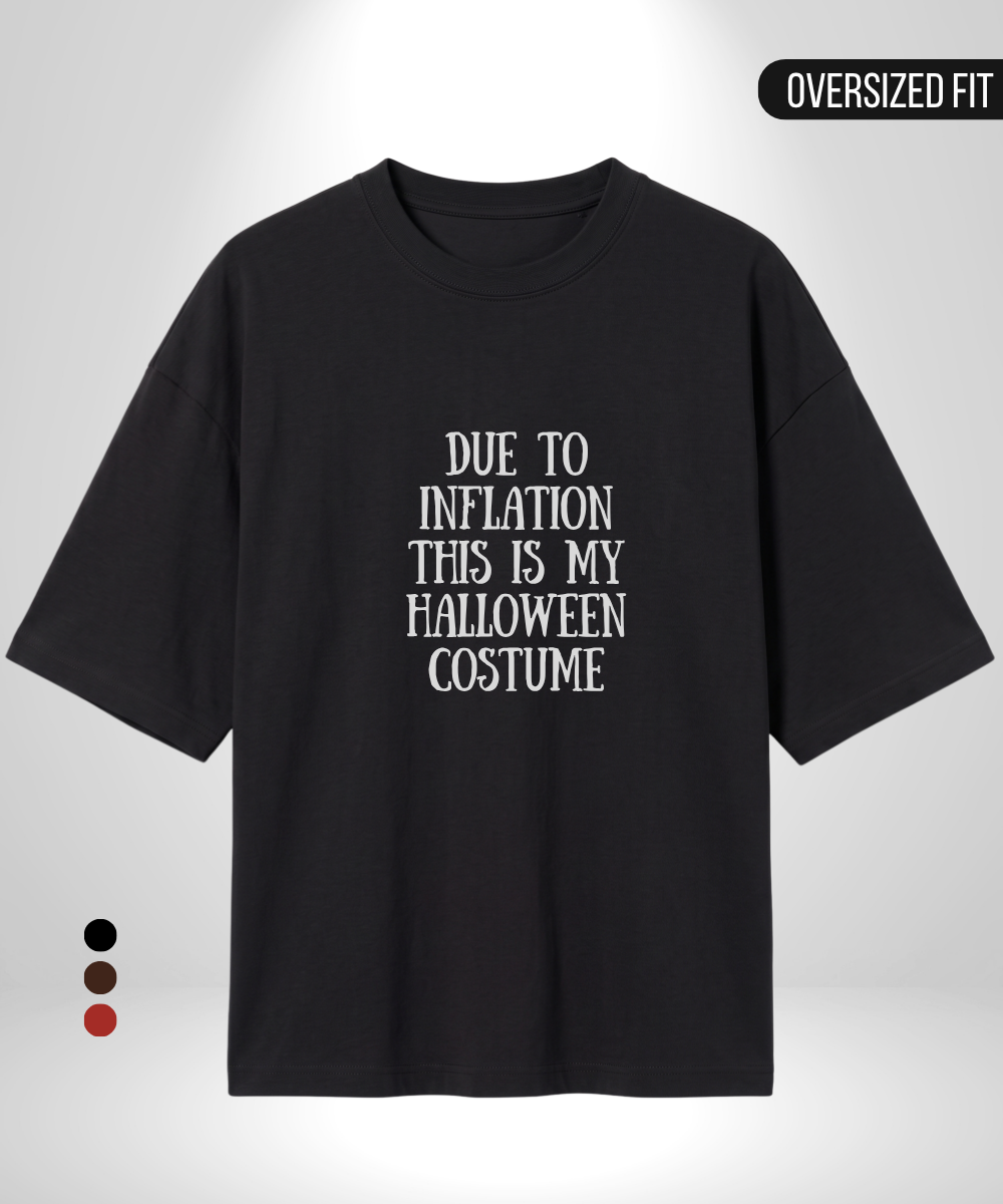 Halloween Costume x Inflation Oversized T-Shirt