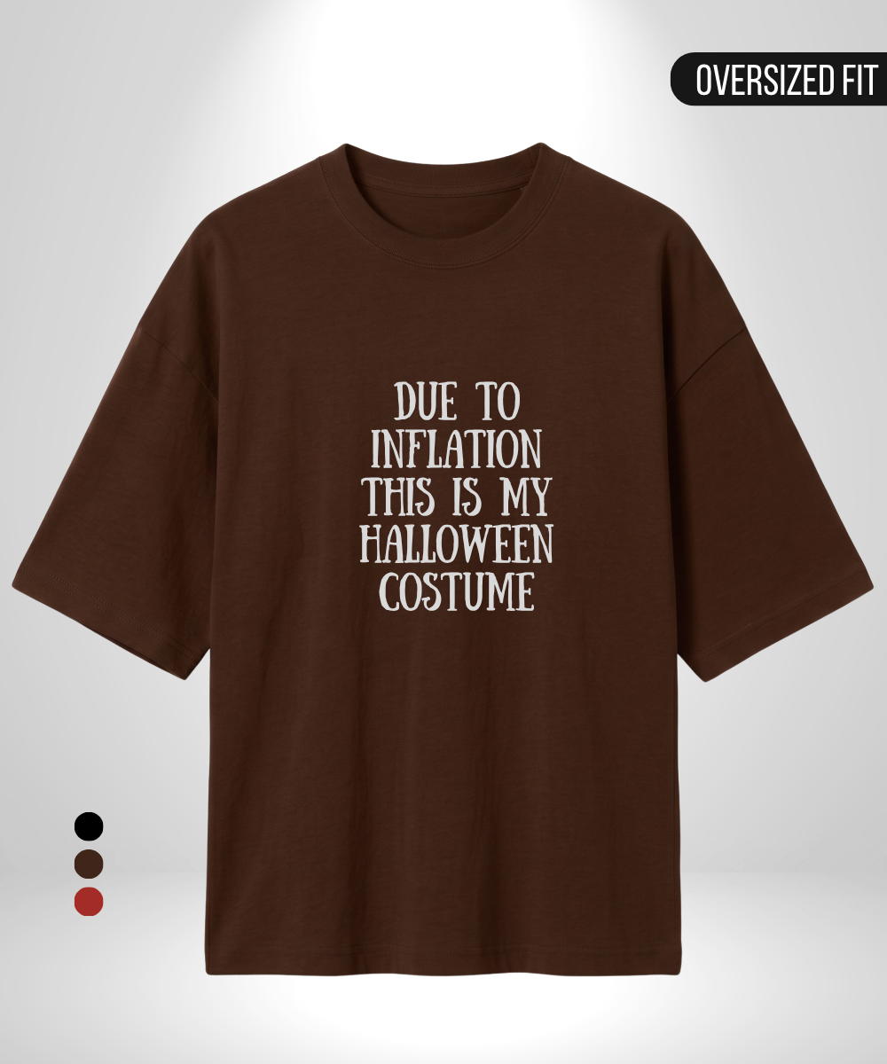 Halloween Costume x Inflation Oversized T-Shirt