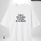 I Caffeine and Coordinate Oversized T-Shirt