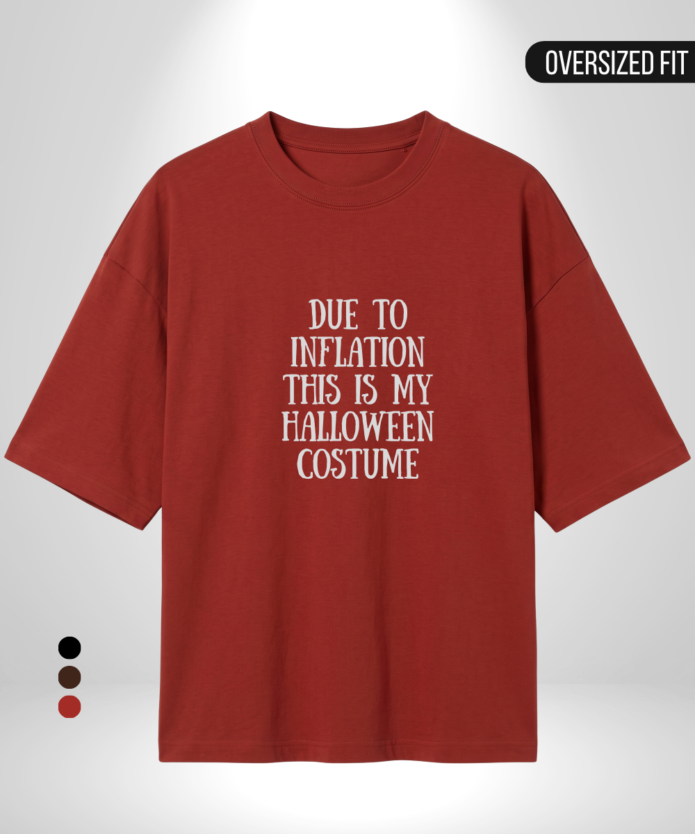 Halloween Costume x Inflation Oversized T-Shirt