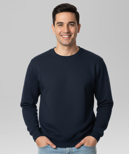 Men's Sweatshirt - Navy Blue