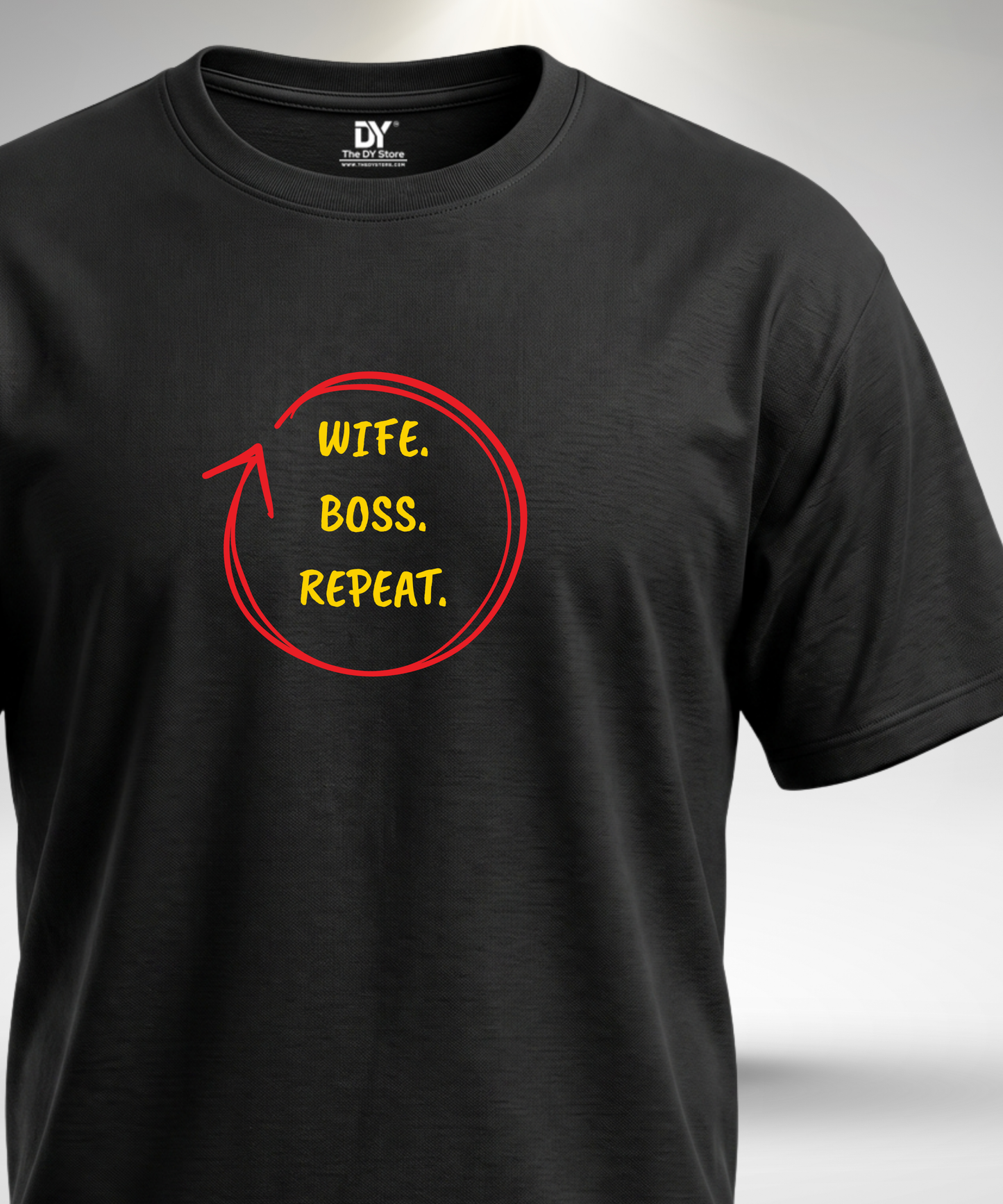 Wife Boss Repeat T-Shirt