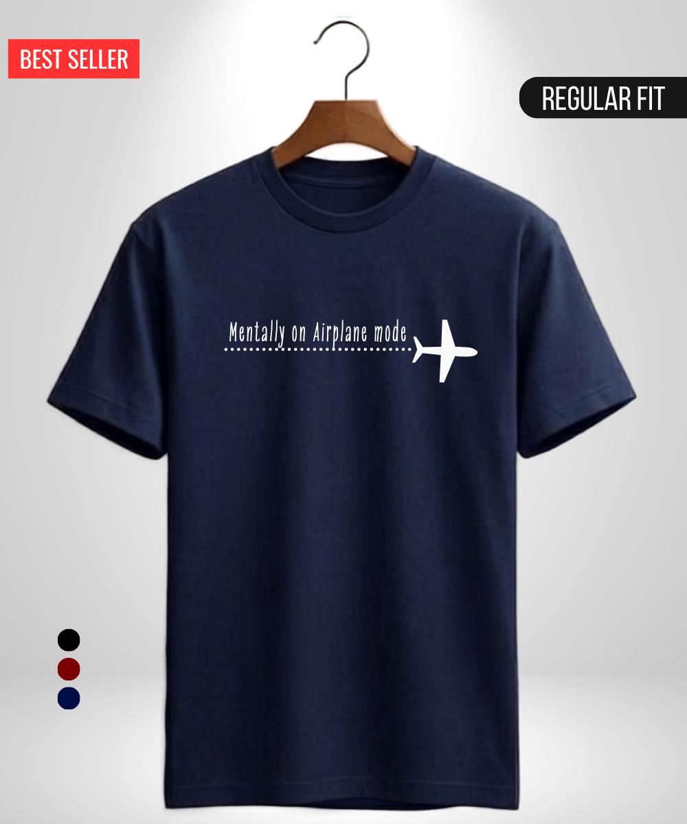 Mentally on Airplane Mode T-Shirt
