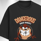 Looney Tunes Taz Oversized T-Shirt - Black