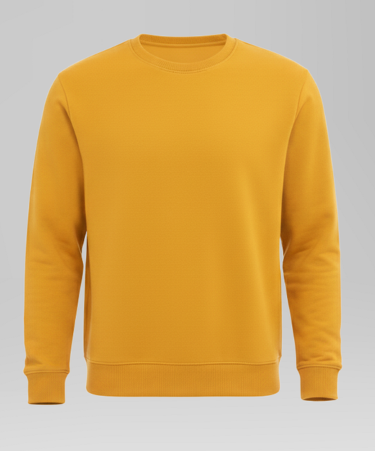 Unisex Sweatshirt - Mustard Yellow
